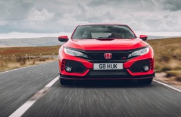 Honda Civic Type R, full front action